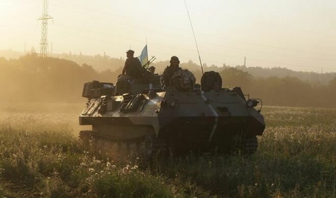 На востоке Украины бои продолжаются